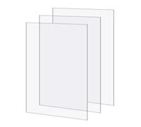 Feuilles de Polycarbonate Transparent, fenêtres de Remplacement en Plastique Acrylique pour abris de Jardin et serres, Panneaux de Toit de Remplacement en Verre, pour Cadres Photo, projets d