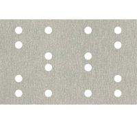 Feuilles de ponçage 80 x 133 mm, P 80, 16 trous, avec fixation auto-agrippante (SRA) Metabo 635199000