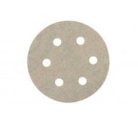 Metabo 25 feuilles abrasives auto-agrippantes, 80 mm, P 240, série « professional », pour peinture, vernis, mastic, pour ponceuse excentrique, corindon, avec revêtement de stéarate metabo Quantité:25