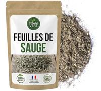 Feuilles de Sauge Séchées -100g- Sauge officinale, Herbe Aromatique Intense et Boisée - Saveur Méditerranéenne Authentique - Idéales Infusions, Sauces, Viandes & Cuisine du Quotidien