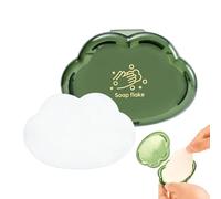 Feuilles de savon à lavage des mains - Fiches de savons de lavage à hands, barres Soapp de voyage compactes | Feuilles de nettoyage dissoluables écologiques pour les mains, solution d'hygiène légère p