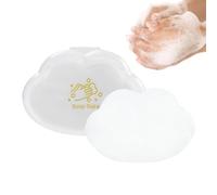 Feuilles De Savon Portables, Savon Pour Les Mains 50pcs Flocons De Savon Nuage | Feuilles De Papier Portables Pour Le Lavage Des Mains, Respectueuses De La Peau, Pour L'extérieur, Le Camping, La Rando