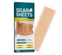 Feuilles de Silicone pour Cicatrices - 10 Feuilles De Soin Pour La Peau Et La Beauté - Ruban De Silicone Pour Élimination Des Cicatrices,Pour Récupération Après Césarienne, Brûlures,