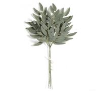 Feuilles de soie pour décoration de maison et de bureau, non toxiques, hypoallergéniques et résistantes à l'environnement (vert 3)