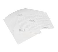 Feuilles de stratifié holographiques Couleurs Vives Effets Scintillants Film de plastification à Froid pour projets de Bricolage Photos Protection des œuvres d'art 50 Feuilles (Style de Feux