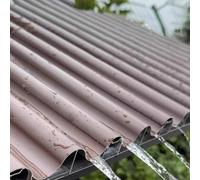 Feuilles de toiture en métal ondulé imperméables personnalisables pour voituresTuiles de toit extérieures durables avec drainage rapide Panneaux de toit toutes saisons et capuchon de faîtage