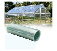 Feuilles de Toiture en Polycarbonate de 0.8 mm, Plaque Polycarbonate Couverture de Serre pour Auvent Extérieur pour Pergolas, Serres, Jardins, Vérandas(0.7x5m)