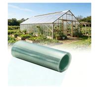 Feuilles de Toiture en Polycarbonate de 0.8mm Panneaux de Toiture Transparents pour Pergola Performances Fiables pour Clapiers à Lapins et Bergeries(0.6x5m)