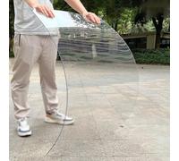 Feuilles de toiture en polycarbonate, faciles à plier et à découper, feuille de plastique acrylique transparent, couverture de protection imperméable(3.3 x 29.5ft)