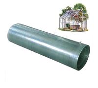 Feuilles de toiture en polycarbonate, protection en fibre de verre, couvertures de toit transparentes et imperméables(3.3 x 6.6ft)