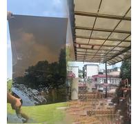 Feuilles de toiture en polycarbonate résistant aux UV - Panneaux d'extérieur faciles à couper pour auvents de jardin, pergolas et isolation de la lumière du jour - Solutions élégantes pour vos espaces