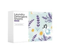 Feuilles Détergentes Pour Machine À Laver,50 Feuilles Sûres Solubles Dans L'Eau Pour Enlever Les Taches Et Savon, De Détersif Pour Vêtements - Pour Linge Frais Peau Sensible Voyage Dortoir App