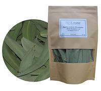 Feuilles d'Eucalyptus Globulus Séchées BIO - Qualité Herboristerie - Récolte Manuelle au Portugal - Pour Infusions, Inhalations, Douche et Bien-être - 100gr