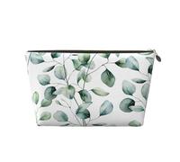 Feuilles d'eucalyptus, Trousse de Maquillage Trousse à cosmétiques Trousse de Toilette de Voyage Portable Pochette de Toilette