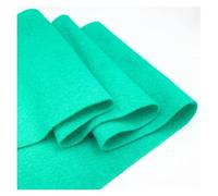 feuilles en feutre Feuille de feutrine douce non tissée 90 cm for la confection poupées et autres créations artisanales (Noël, etc.) for enfants pour le bricolage(Turquoise,20x90cm Roll)