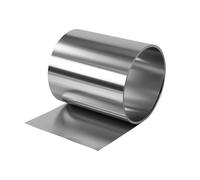 Feuilles et plaques de zirconium haute pureté - Zirconium ultra-pur à 99,99% for l'énergie nucléaire et l'aérospatiale(0.08mmx100mmx100mm)