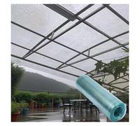 Feuilles Fibre Verre pour Serres Feuille en FRP Résistante Chocs Housse Remplacement Pergola Voiture pour Serres, Jardin, Cabanes(0.5x10m/1.64x32.8ft)