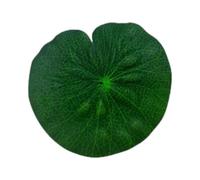 Feuilles flottantes - 18 cm - Plaquettes de lys réalistes polyvalentes | Feuilles de grenouille stimulées | Feuilles artificielles en mousse | Décoration réaliste pour étang, piscine, koï, patio