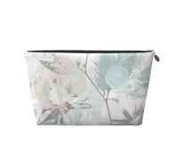 Feuilles Gris Menthe, Trousse de Toilette Trousse de Maquillage Sac à cosmétiques Trousse de Toilette de Voyage Portable