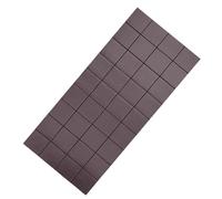 Feuilles magnétiques avec adhésif,feuilles magnétiques pour autocollants | 36X Aimants rectangulaires | Carrés magnétiques ultra-fins, bande magnétique forte avec support adhésif décollable pour l'org