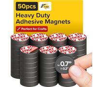 Feuilles Magnétiques avec Support Adhésif - 10 PC de 10 cm x 15 cm chacun - Papier Magnétique Souple pour Artisanat et Bricolage - Feuilles Magnétiques et Adhésives pour Aimants D'images et de Photos