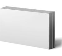 Feuilles Magnétiques Effaçables 6pcs 15cmx21cm S Lavables Autocollants Découpables Notes Pour Réfrigérateur Étagère De Bureau Tableau Diy Couleur Blanc (Msw598)