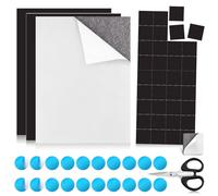 Feuilles Magnétiques Feuille Aimantée DIN A4 Autocollante Plaque Aimantée Adhésive pour DIY Écrire Imprimer comme Papier Photo Magnétique Ou Travaux Manuels pour Réfrigérateurs