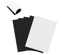 Feuilles Magnétiques Imprimables, 5 pièces Feuille d'Impression Jet d'Encre Papier magnétique A4 pour Imprimantes à Jet d'Encre Courantes 210x297 mm (Blanc)