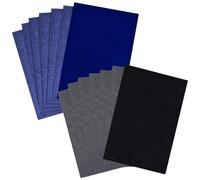 Feuilles Papier Carbone,100 PCS Papier Carbone Noir et Bleu Papier Calque A4 Papier Transfert Graphite Feuilles de Copie Carbone Réutilisables pour Art Dessin Loisirs Créatifs sur Papier Bois Toile