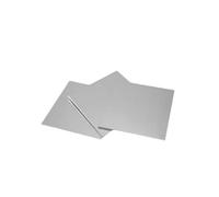 Feuilles, plaques, feuilles et disques de tungstène de haute pureté-tungstène pur à 99.999% for usage en laboratoire et industriel, 1 pièce(1.5x 100x 100mm)