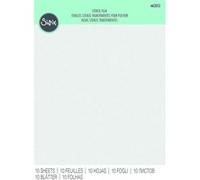 Feuilles pour créer des pochoirs - Non autocollantes - 21,5x28cm - 10 feuilles