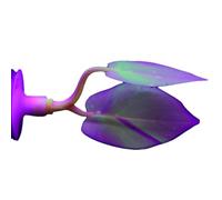 Feuilles pour poissons combattants - Feuilles portables et réalistes pour aquarium de combat - Coussinets en silicone souple - Feuille de hamac naturelle pour poissons de combat - Décoration