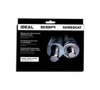 Feuilles pré-lubrifiées IDEAL pour destructeurs de documents, pour nettoyer et lubrifier le mécanisme de coupe (18 feuilles)