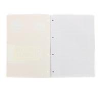 Feuilles simples detachables Oxford 210x297 150p optik p. endossees 4 trous q5/5+marge
