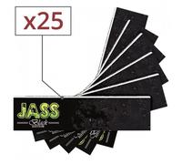 Feuilles Slim Jass Black King Size par 25