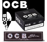 Feuilles Slim Ocb Premium Par 25 Noir