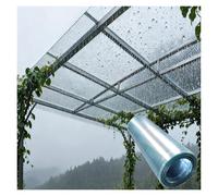 Feuilles Transparentes d'isolation Imperméables, Films pour Serres Panneaux Transparents Lumière Jour pour Terrasses, Remplacement Panneaux Toiture(1x3m/3.28x9.84ft)