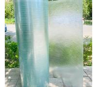 Feuilles transparentes en polycarbonate imperméable de 1,2 mm - Panneaux de toit en plastique durable pour serres - Facile à couper - Isolation en fibre de verre - Idéal pour une utilisation en