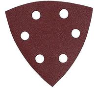 Makita Feuille abrasive triangulaire P-33299 94 mm 6 trous grain 120 paquet de 10