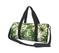 Feuilles Tropicales été Vert, Sac de Voyage de Grande capacité, Sac à Main Rond, Sac de Voyage de Sport, fourre-Tout, Sac de Fitness