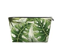 Feuilles Tropicales été Vert, Trousse de Toilette Trousse de Maquillage Sac à cosmétiques Trousse de Toilette de Voyage Portable