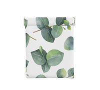 Feuilles Vertes Blanches, Sac de Rangement pour Femmes, Portefeuille supérieur à Presser, Petit Porte-Monnaie, Pochette de Changement