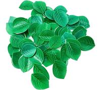 Feuilles vertes pour décorations de cupcakes, feuilles non comestibles en papier plastique, papier azyme, décorations pour baby shower, mariage, gâteau, fête, tailles assorties, baby shower, remi