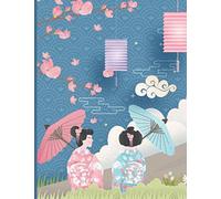 Feuilles Vierges d'écriture Japonaise: Cahier Grand format d'écriture en Japonais - Kanji, Hiragana et katakana - Papier Genkouyoushi ou Genkoyoshi - Pour Calligraphie, Entrainement, Prise de Notes