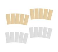 Feuilles Zinc et Cuivre pour Expérience Batterie Fruit 10 Paires | Format 5x2cm, Usage Pédagogique, Lot de 10 Paires pour Démonstrations et Travaux de Laboratoire