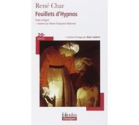 Feuillets D Hypnos (Folio Plus Classique) (French Edition) by Rene Char (2007-03-01)