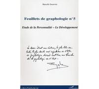 Marcelle Desurvire – Feuillets de graphologie n°5 – Étude de la personnalité: Développement – Broché