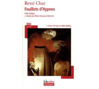 René Char – Feuillets d'Hypnos – Gallimard – Poche (Poésie)