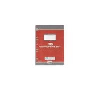 Feuillets mobiles - HAMELIN - 21x29,7 cm - 100 pages - Grands carreaux blancs - 70g
