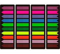 Feuillets Notes Autocollants,800pcs Marque Page Adhesives Notes,Onglets D'index Pour Livre Étiquettes Onglets Séparateur Guides D'index (10 Couleurs)